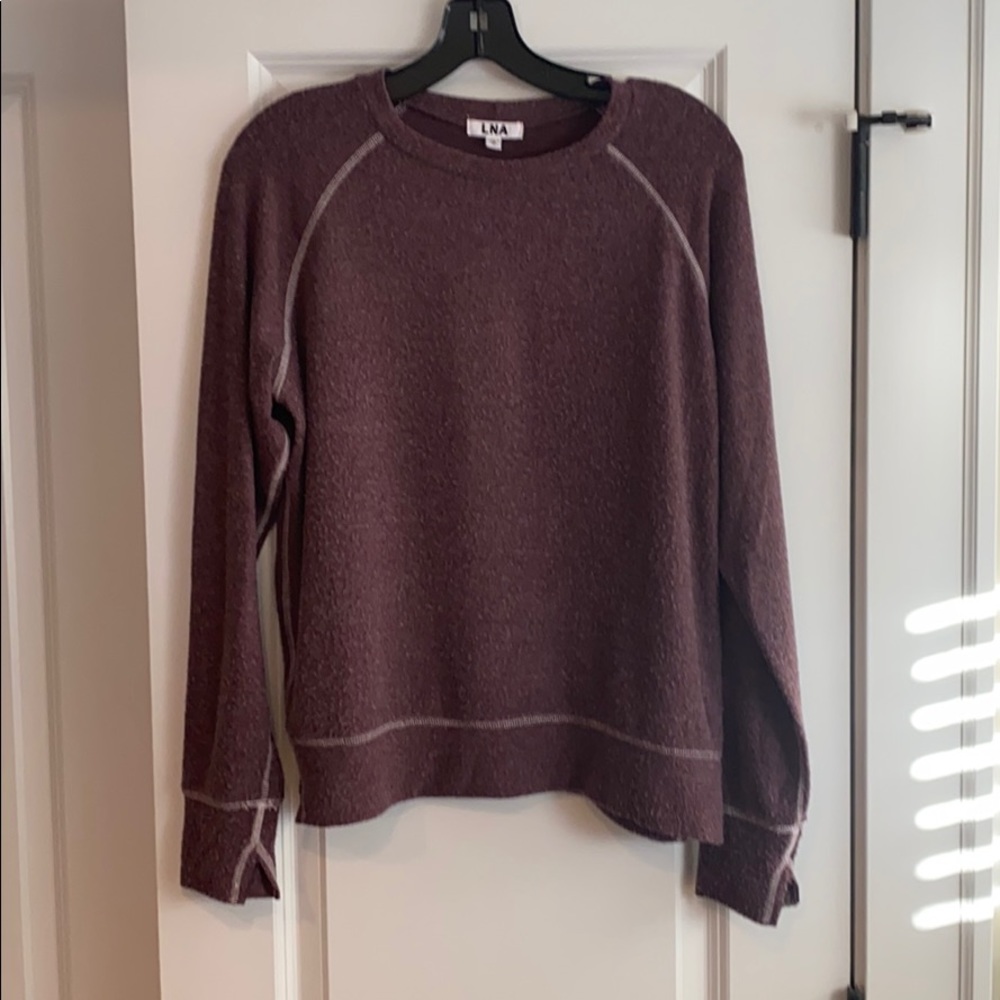 LNA Cozy fleece sweatshirt